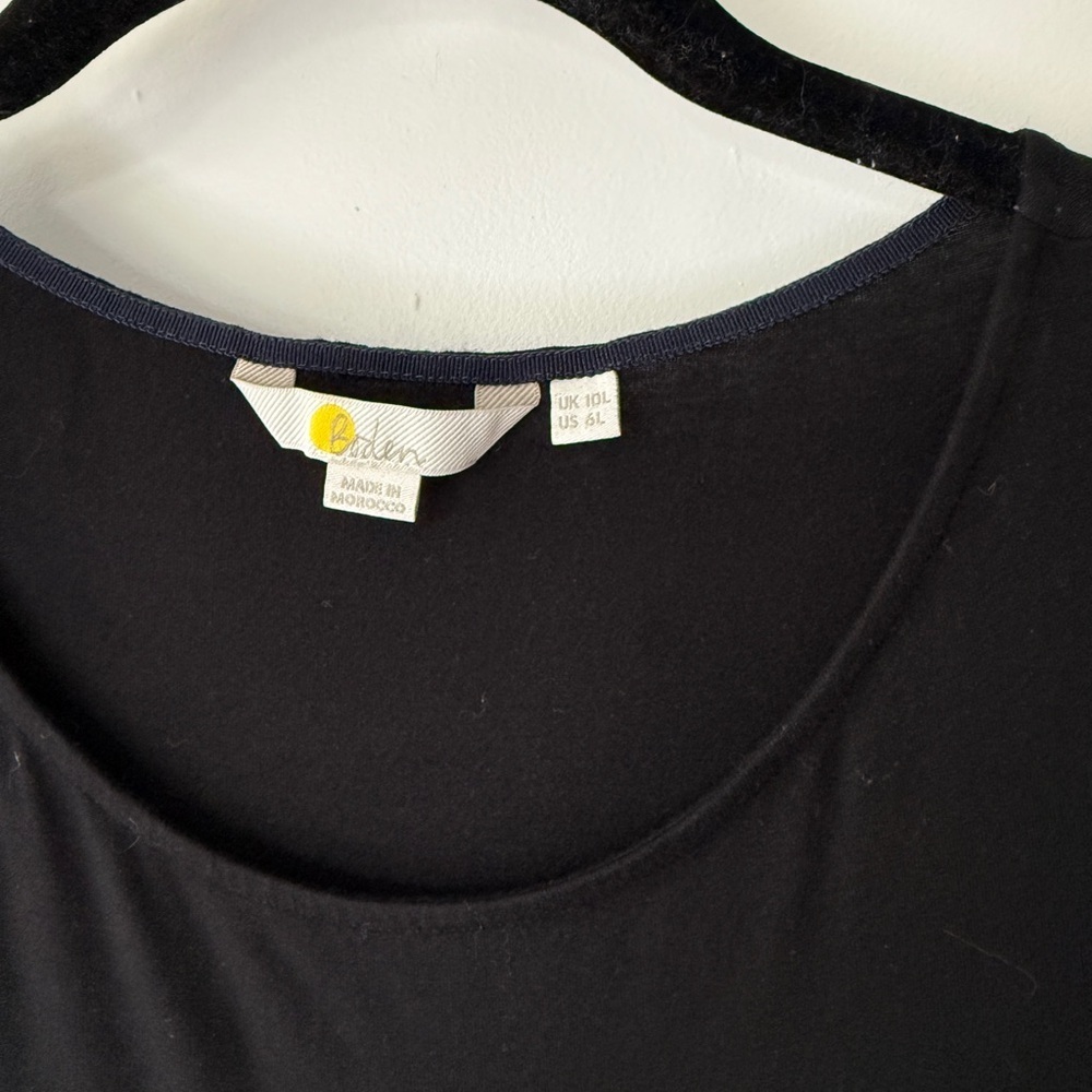 Boden Black Amelie Dress 6 long - Picture 4 of 7